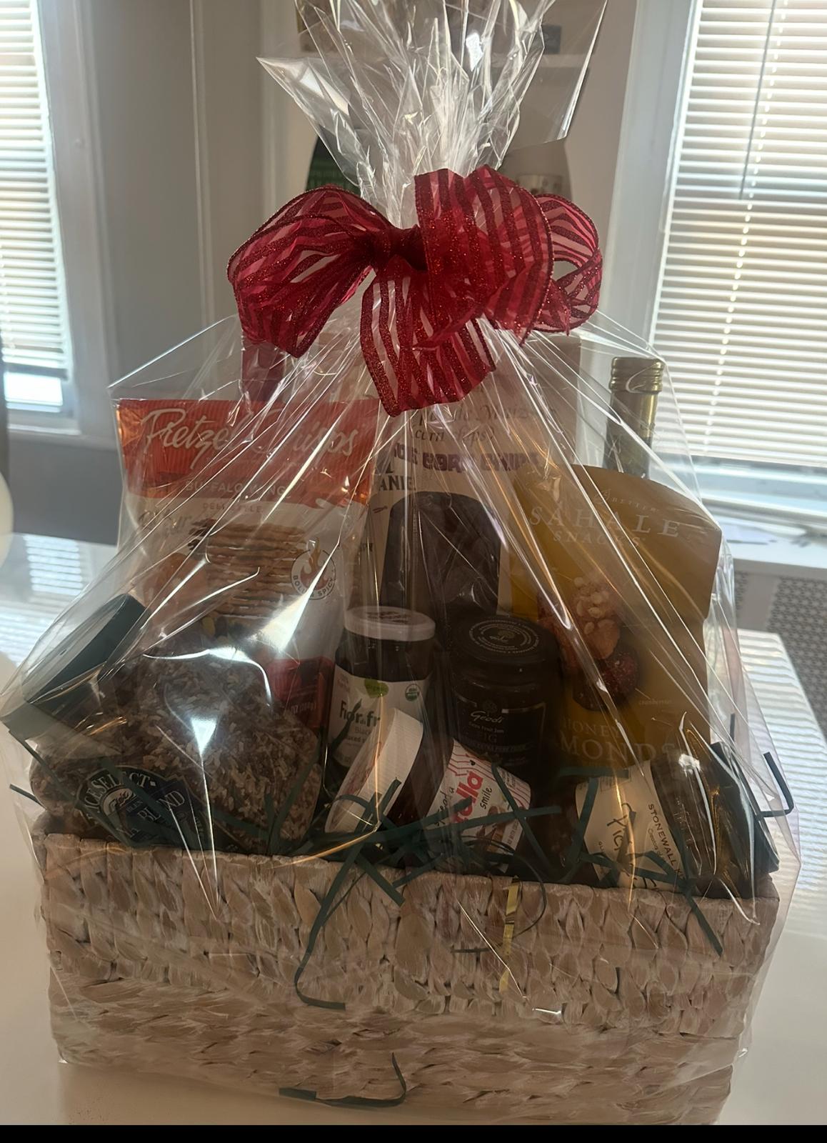 Birthday gift basket