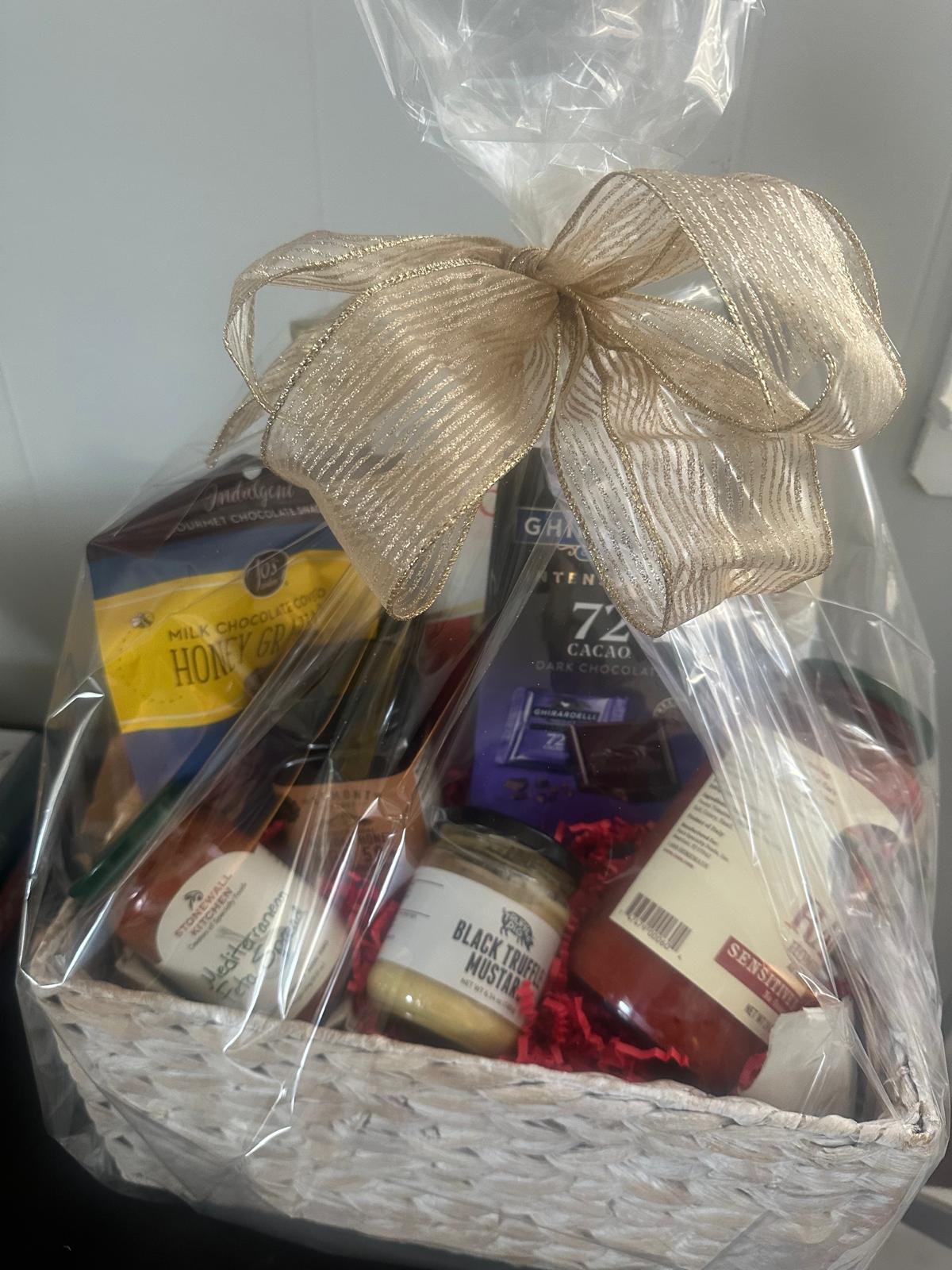 Birthday gift basket