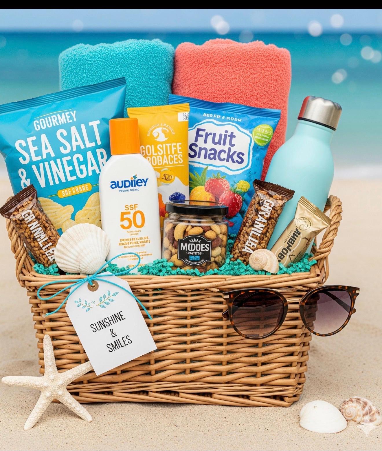 Summer gift basket